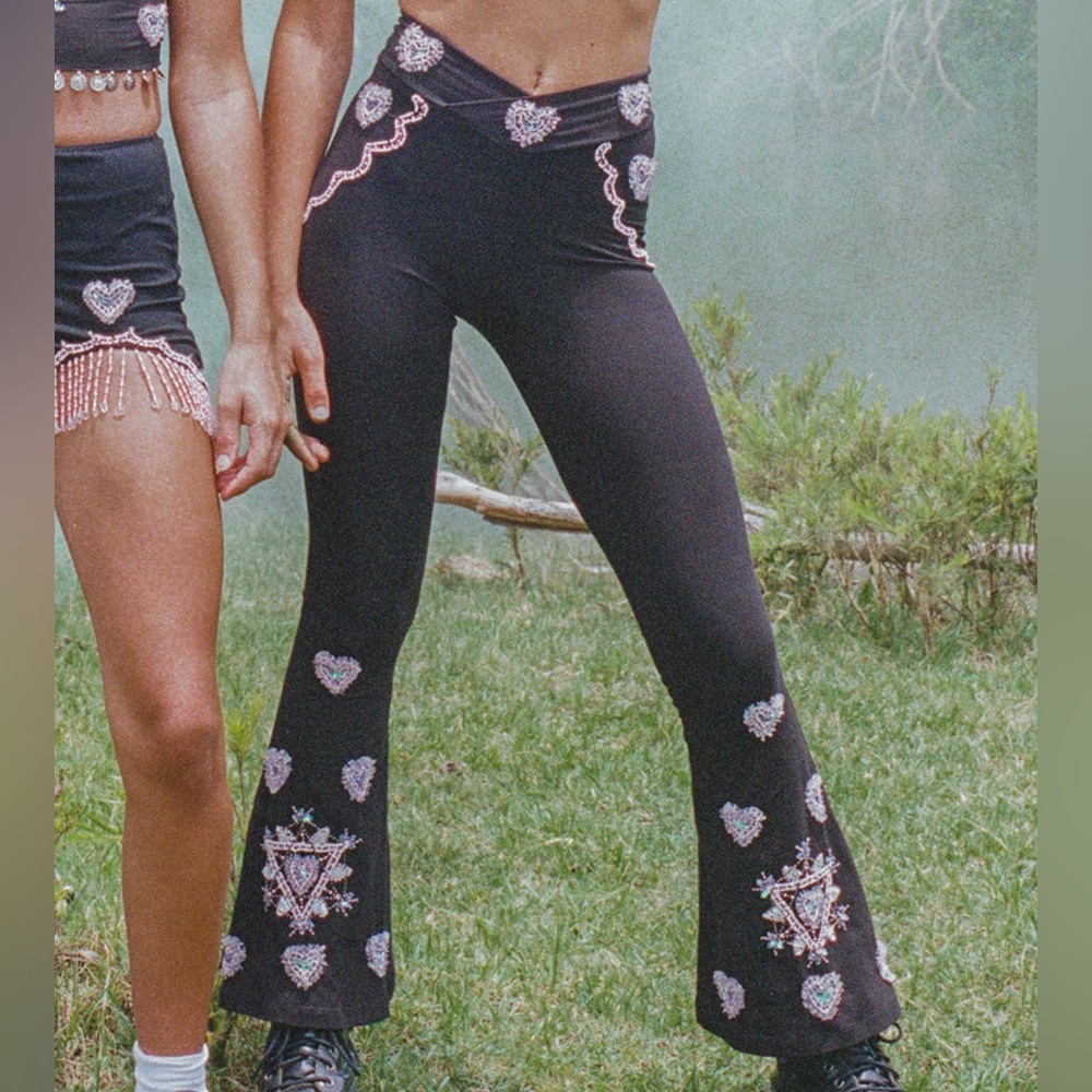 HerPony Festival Chakra Bell Bottoms